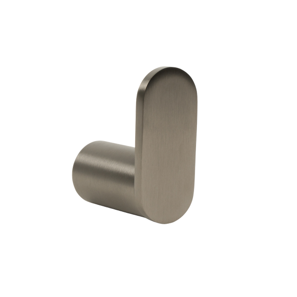 Alma Ascari Brushed Gunmetal Robe Hook