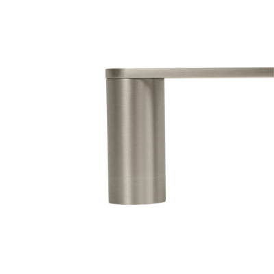 Ascari Brushed Nickel 600 Single Towel Rail