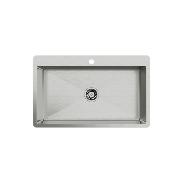 Alma Brittany 810x500 XLarge Single Bowl Tap Landing Sink