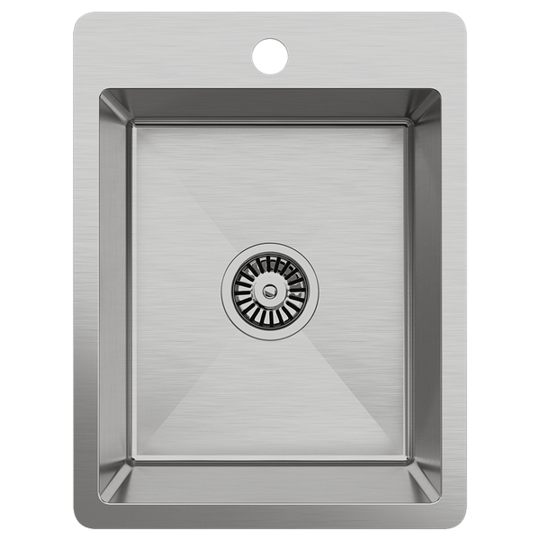 Alma Evelyn 380x500 Single Bowl Tap Landing Sink