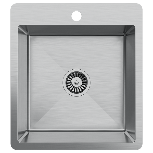 Alma Kayla 450x500 Single Bowl Tap Landing Sink