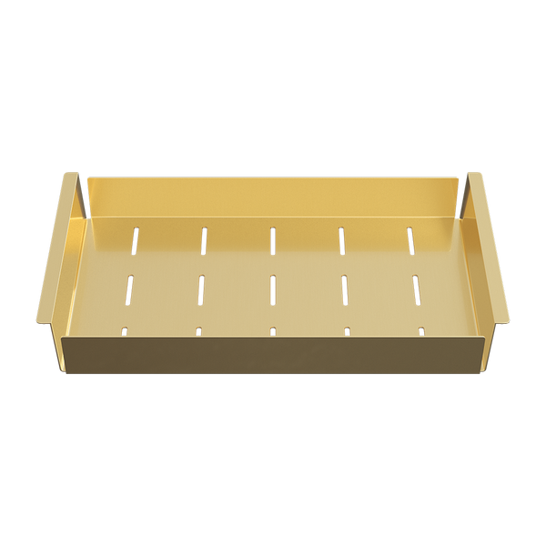 Alma Carter Colander Brass Gold