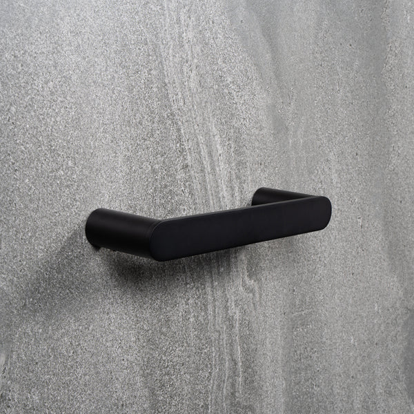 Alma Ascari Matte Black 220 Hand Towel Rail
