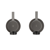 Menzo Brushed Gunmetal Washing Machine Tap