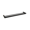 Alma Ascari Matte Black 600 Double Towel Rail