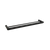 Ascari Matte Black 600 Double Towel Rail