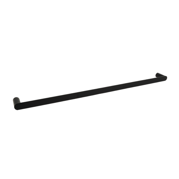 Alma Ascari Matte Black 800 Single Towel Rail