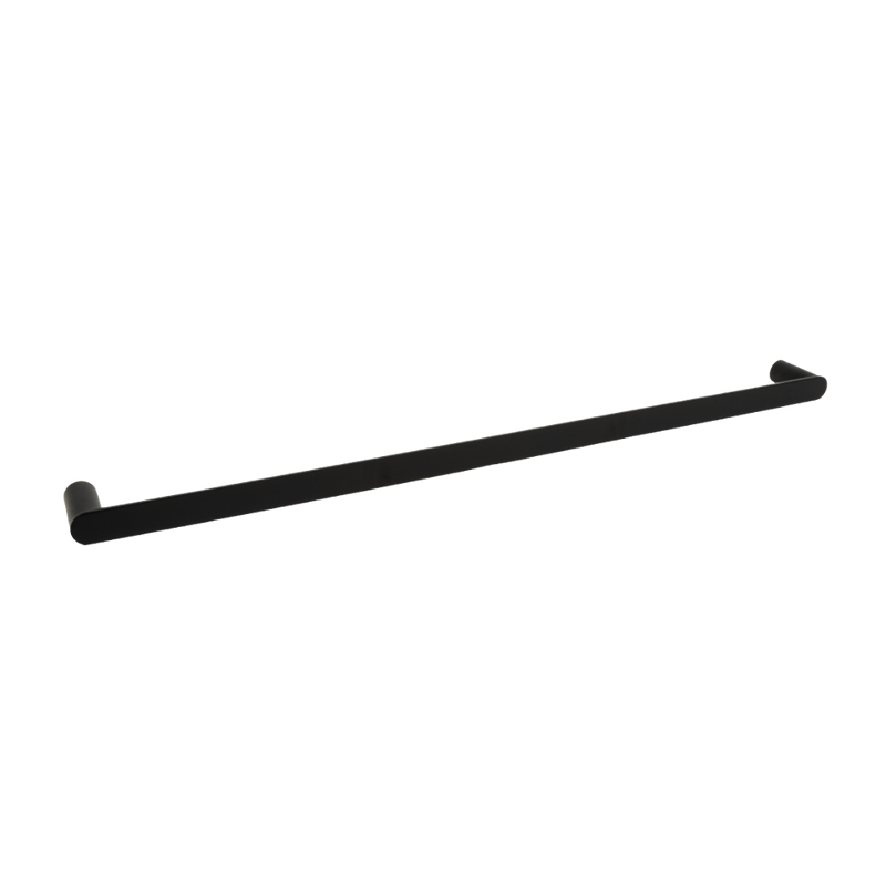 Ascari Matte Black 800 Single Towel Rail