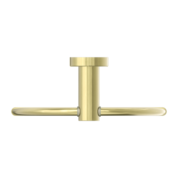 Nero Mecca Hand Towel Ring Brushed Gold