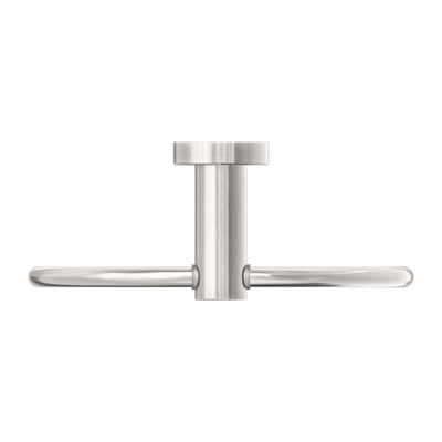 Mecca Hand Towel Ring Brushed Nickel