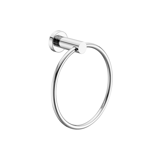 Nero Mecca Hand Towel Ring Chrome