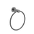 Nero Mecca Hand Towel Ring Brushed Gunmetal