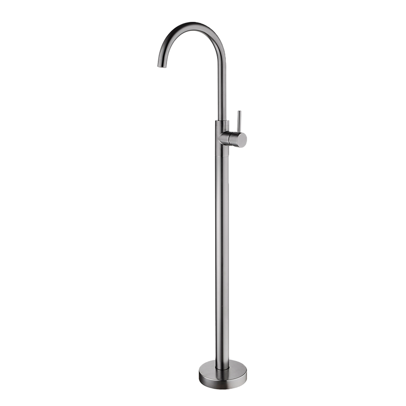 Dolce Floormount Bath Mixer Gunmetal