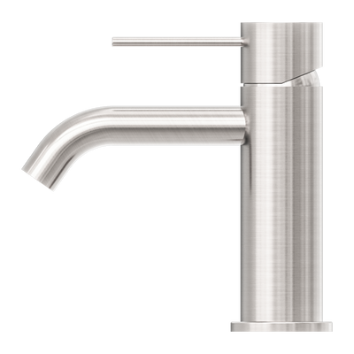 Nero Mecca Basin Mixer Brushed Nickel