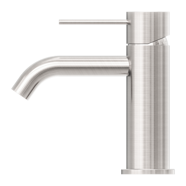 Nero Mecca Basin Mixer Brushed Nickel