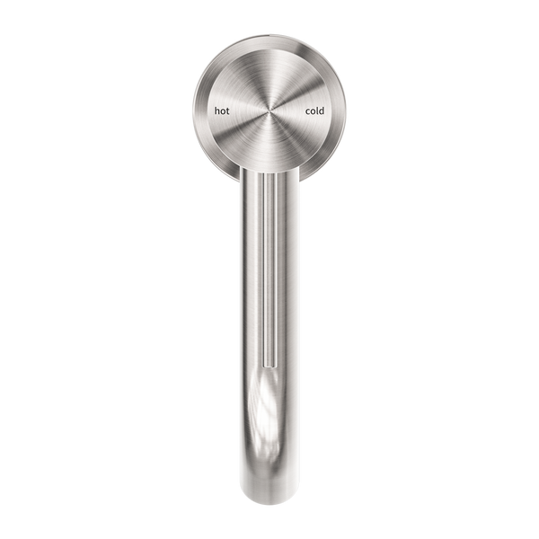 Nero Mecca Basin Mixer Brushed Nickel