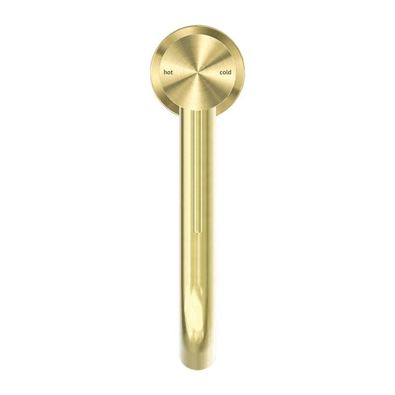 Mecca Tall Basin Mixer Brushed Gold