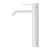 Nero Mecca Tall Basin Mixer Matte White