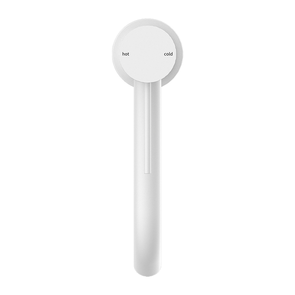 Nero Mecca Tall Basin Mixer Matte White