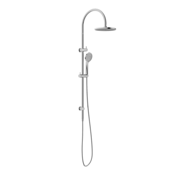 Nero Mecca Twin Shower with Air Shower Chrome
