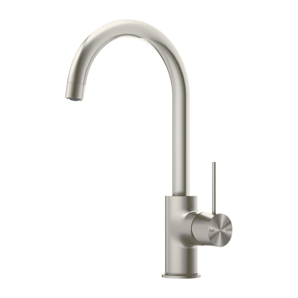 Nero Mecca Brushed Nickel Kitchen Mixer