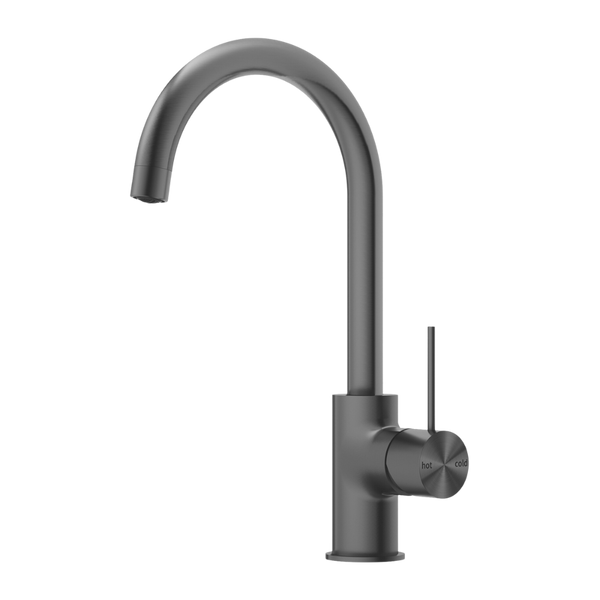 Nero Mecca Brushed Gunmetal Kitchen Mixer