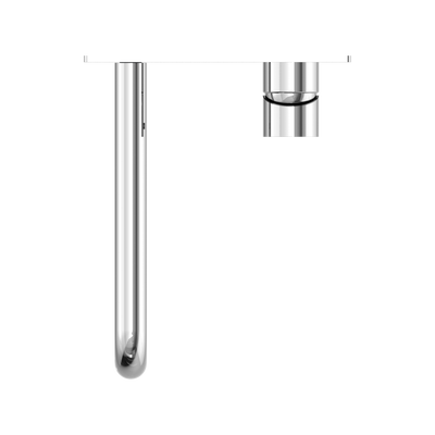 Mecca Wall Basin Mixer 185mm Spout Chrome