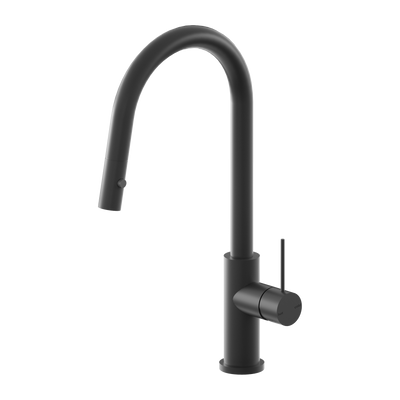 Nero Mecca Matte Black Pull Out Mixer With Veggie Spray Function