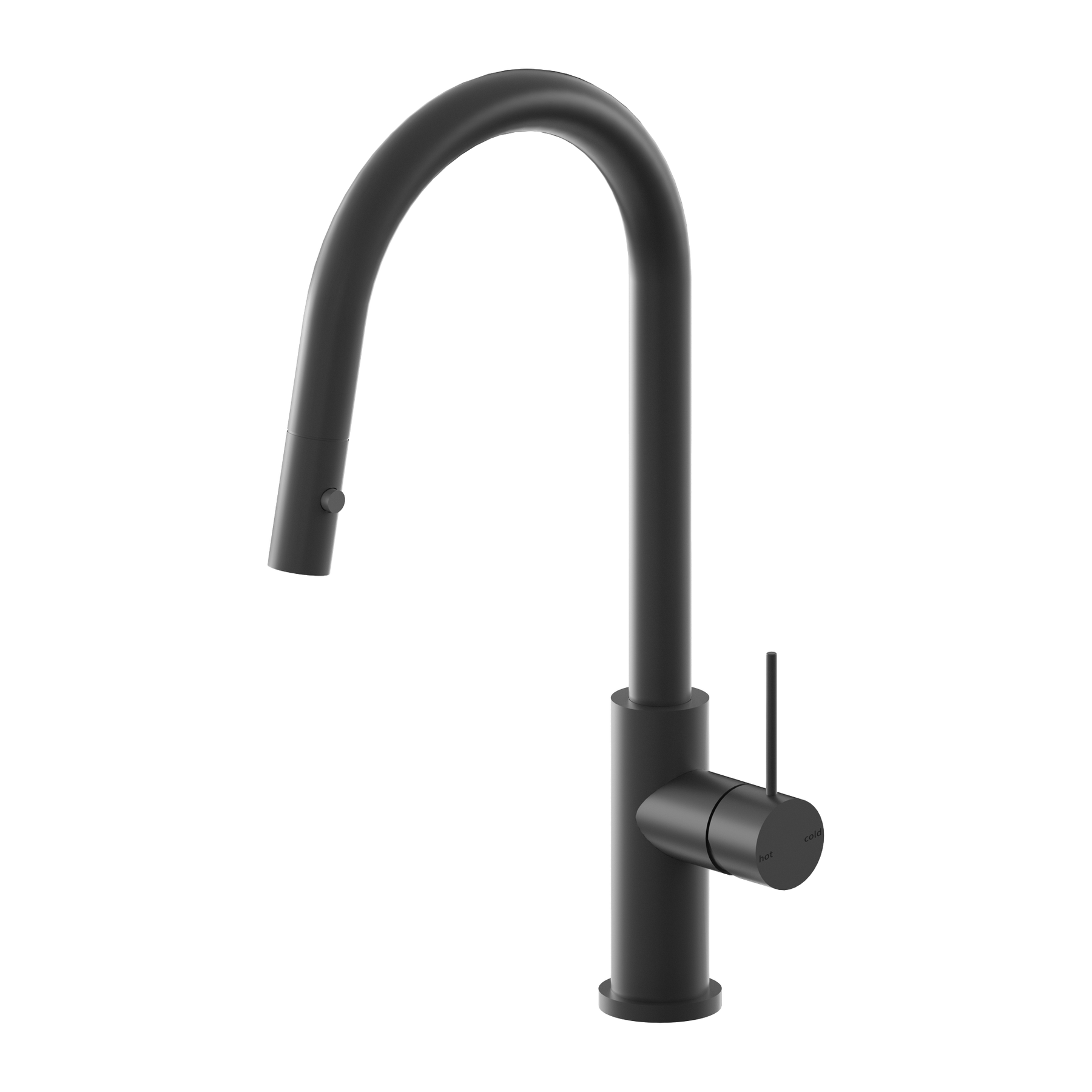 Nero Mecca Matte Black Pull Out Mixer With Veggie Spray Function