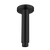 Round Ceiling Arm 100mm Matte Black