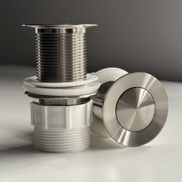 Alma 32mm Brushed Nickel Pop Up Waste