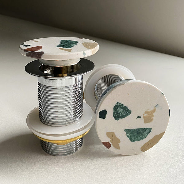Alma 32mm Soma Terrazzo Pop Up Waste