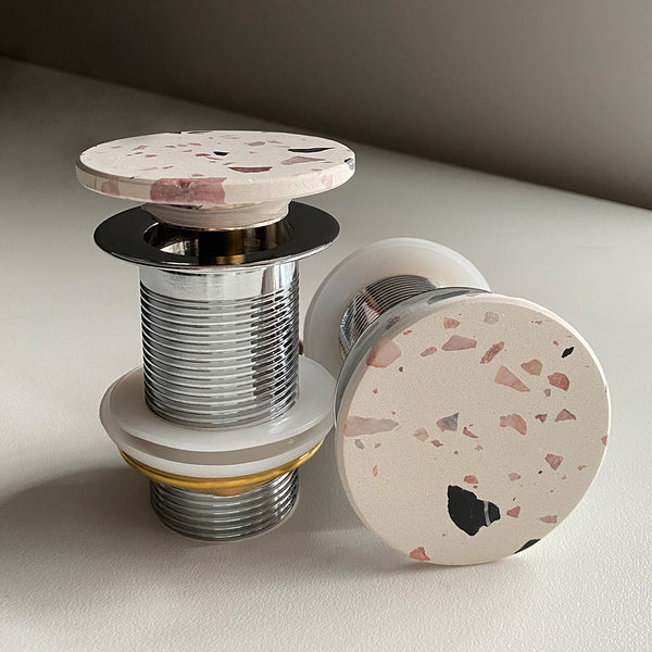 Alma 32mm Nevali Terrazzo Pop Up Waste