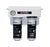 Undersink Rainwater Dual Filter Kit, 0.1 Micron with QuickTwist