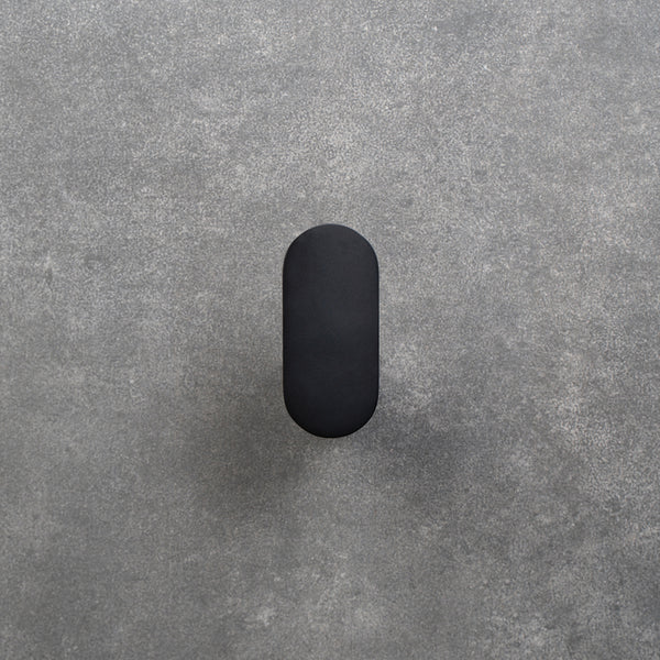 Alma Ascari Matte Black Robe Hook