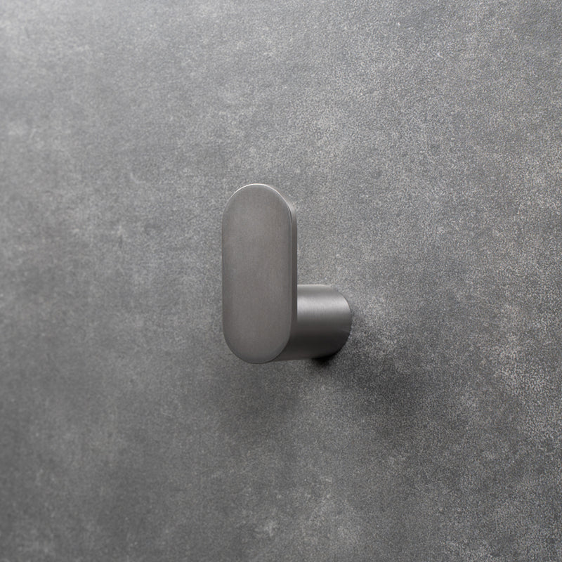 Ascari Brushed Nickel Robe Hook