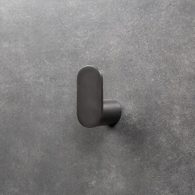 Ascari Brushed Gunmetal Robe Hook