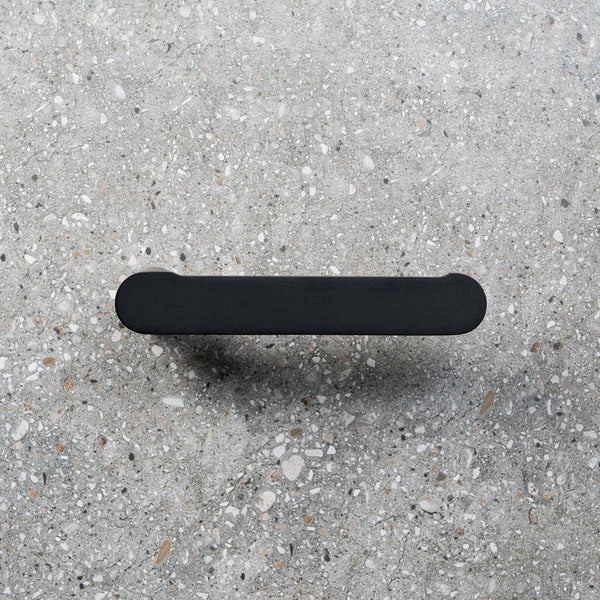 Alma Ascari Matte Black Toilet Roll Holder