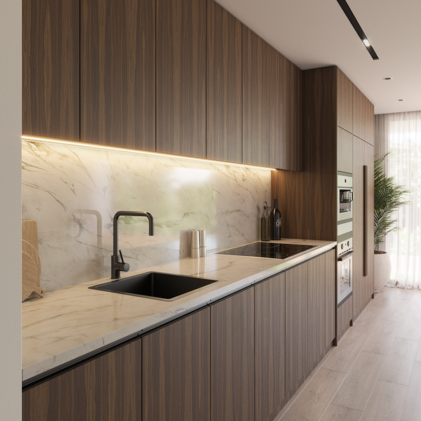 Alma Brushed Gunmetal Nala 450x450 Single Bowl Sink