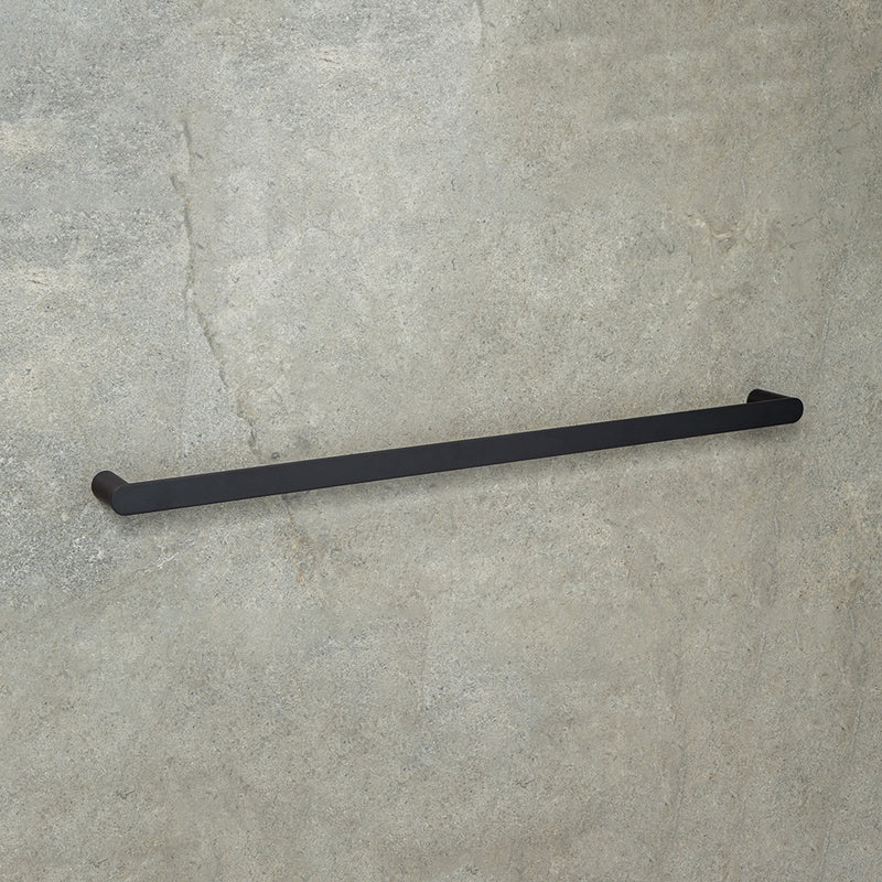 Ascari Matte Black 800 Single Towel Rail