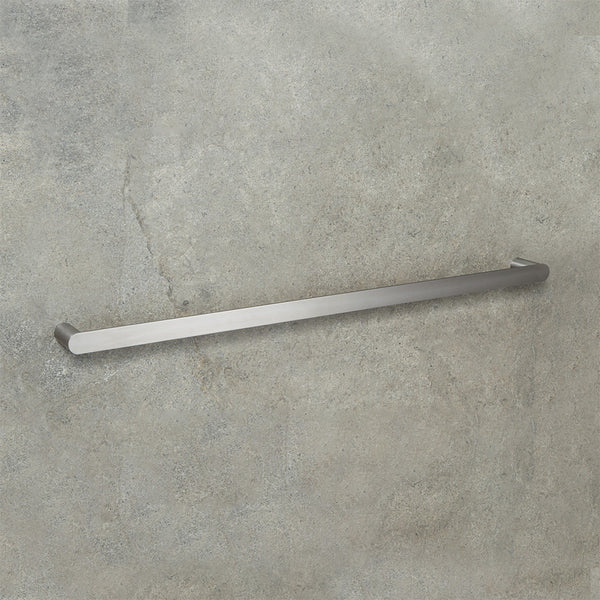 Alma Ascari Brushed Nickel 800 Single Towel Rail