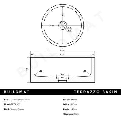 Menzil Terrazzo Basin