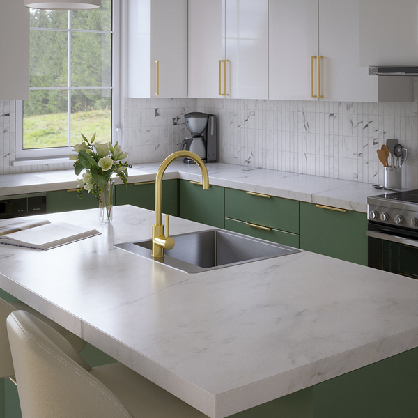 Alma Leo 510x500 Single Bowl Tap Landing Sink