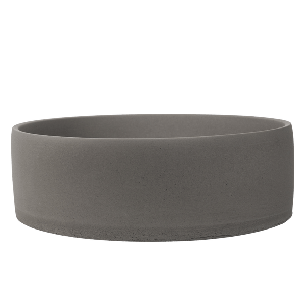 Buildmat Concrete Basin Meteor Grey Cameron Meteor Grey Circle Concrete Basin