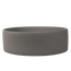 Buildmat Concrete Basin Meteor Grey Cameron Meteor Grey Circle Concrete Basin