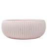 Alma Felda Champagne Pink Fluted Concrete Basin