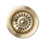 Alma Angelo Brass Gold Sink Strainer