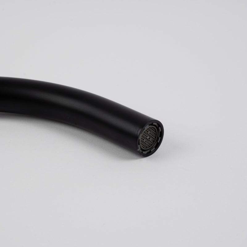Buildmat Kitchen Mixer Matte Black Ashanti Matte Black Gooseneck Mixer