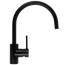Buildmat Kitchen Mixer Matte Black Ashanti Matte Black Gooseneck Mixer