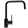 Alma Charlotte Matte Black Square Mixer